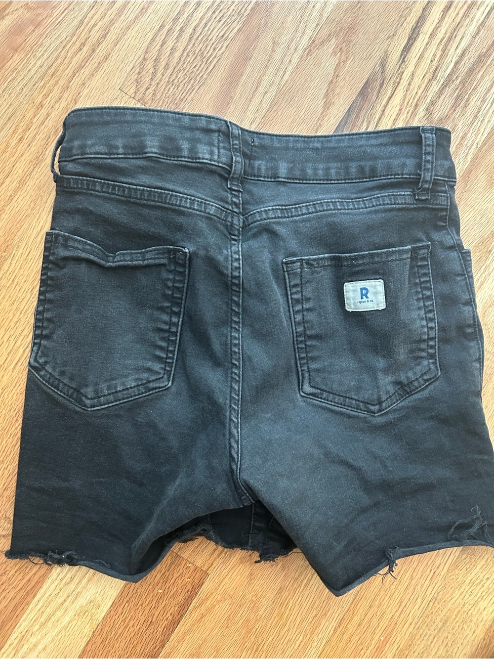 Ripton jeans shorts in black